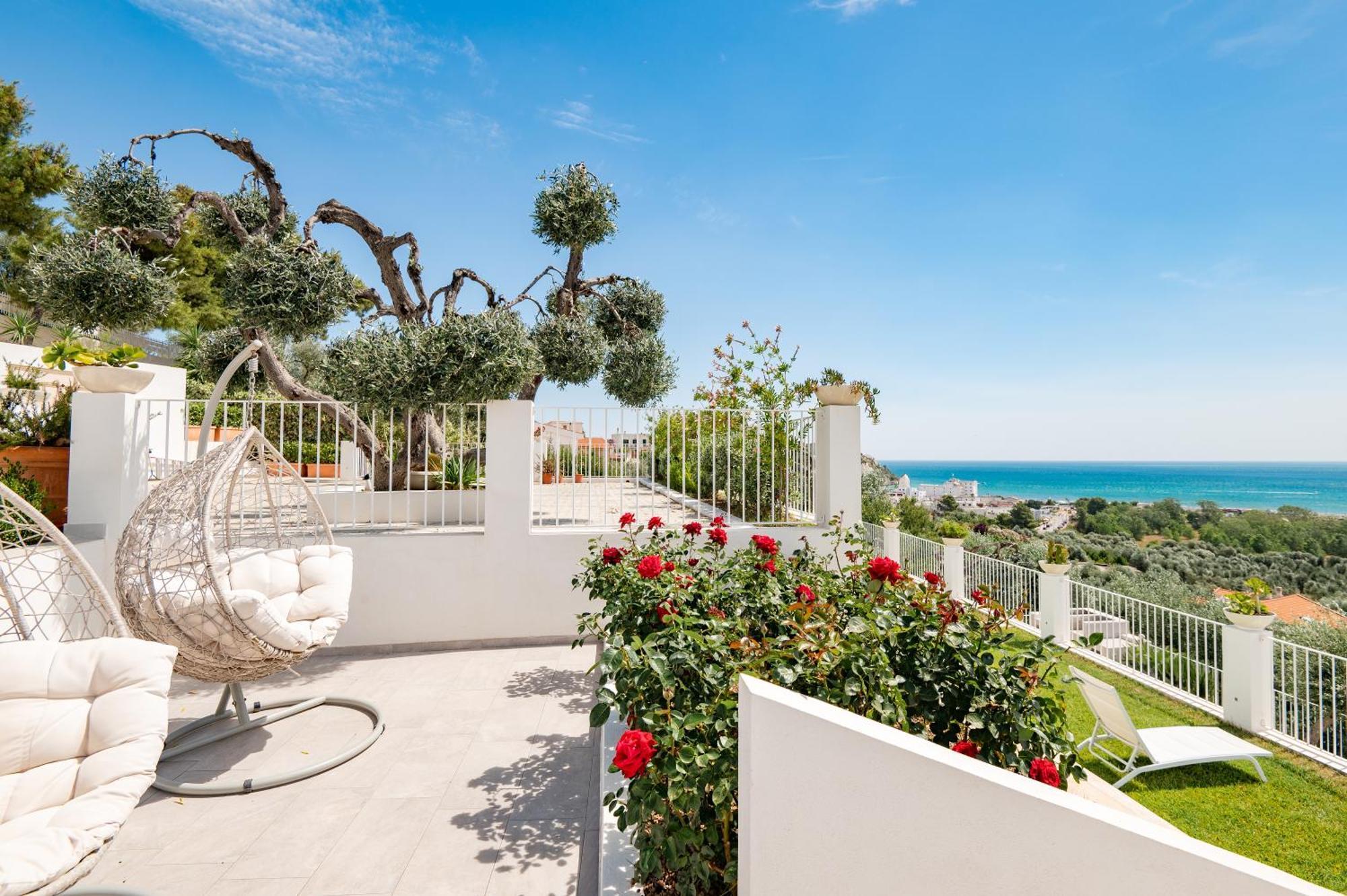 Casaragno Villa Vieste Exterior foto