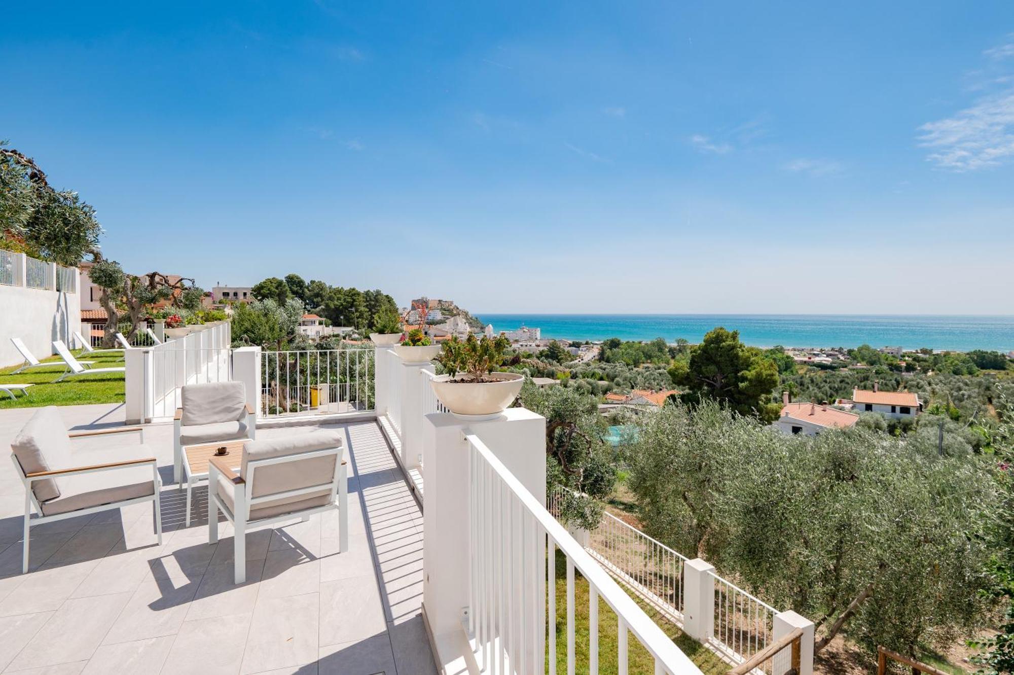 Casaragno Villa Vieste Exterior foto